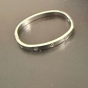 Silver Bangle Bracelet